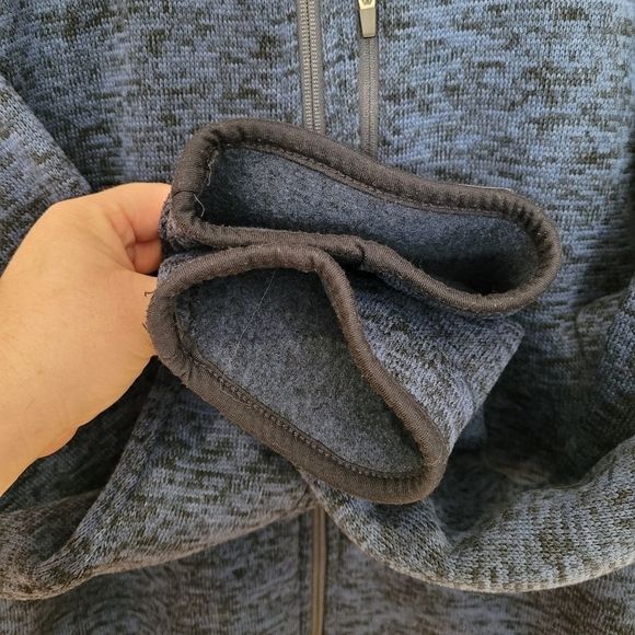 Mountain Ridge Cozy Knit Full Zip Light Jacket XL - Picture 5 of 10